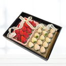 【紅×白】幸せを届ける プレミアムいちごセット 2箱（計4パック）