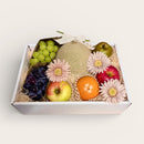 【限定5名】クラウンメロン入り 旬果のアソート (リース付き) - Premium -