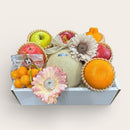 【限定5名】クラウンメロン入り 旬果のアソート (リース付き) - Premium -